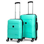 Lucas Polipropilen Kırılmaz Valiz, Kabin Boy&Orta Boy