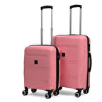 Lucas Polipropilen Kırılmaz Valiz, Kabin Boy&Orta Boy