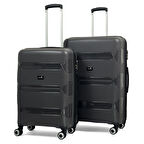 Lucas Polipropilen Kırılmaz Valiz, Orta Boy&Büyük Boy