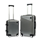 Venüs Aurora PC Valiz, Gümüş - Kabin Boy&Orta Boy