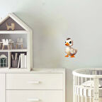 Gri Tüylü Yavru Ördek Duvar Sticker'ı