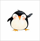 Sevimli Penguen Sticker