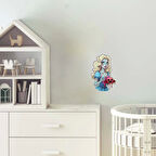 Sarışın Zombi Kız Duvar Stickerı