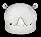 Gergedan Kafası Duvar Stickerı