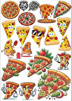 Pizza Sticker Set