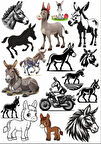 Eşşek Sticker SEt
