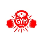 GYM Times Sticker 17x17 Cm Kırmızı