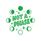 Not Phase Sticker 17x17 Cm Yeşil