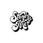 Stand By Me Sticker 17x17 Cm Siyah