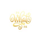 What is This Sticker 17x17 Cm Gold