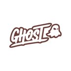 Ghost Hayalet Sticker 17x17 Cm Kahverengi