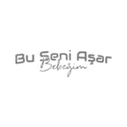 Bu Seni Aşar Bebeğim Sticker 17x17 Cm Gri