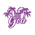 Goa Sticker 17x17 Cm Mor