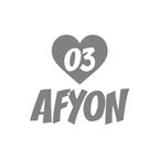 Kalpli 03 Afyon Araba Sticker 17x17 Cm Gri