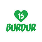 Kalpli 15 Burdur Araba Sticker 17x17 Cm Yeşil
