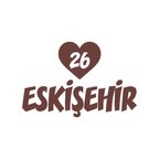 Kalpli 26 Eskişehir Araba Sticker 17x17 Cm Kahverengi