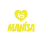 Kalpli 45 Manisa Araba Sticker 17x17 Cm Sarı