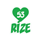 Kalpli 53 Rize Araba Sticker 17x17 Cm Yeşil