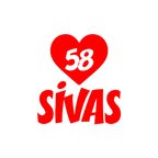 Kalpli 58 Sivas Araba Sticker 17x17 Cm Kırmızı