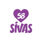 Kalpli 58 Sivas Araba Sticker 17x17 Cm Mor