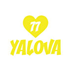 Kalpli 77 Yalova Araba Sticker 17x17 Cm Sarı