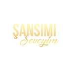 Şansımı Seveyim Araba Sticker 17x17 Cm Gold