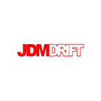 JDM Drift Araba Sticker 17x17 Cm Kırmızı
