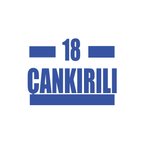 18 Çankırılı Araba Sticker 17x17 Cm Mavi