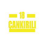 18 Çankırılı Araba Sticker 17x17 Cm Sarı