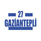 27 Gaziantepli Araba Sticker 17x17 Cm Mavi