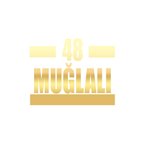 48 Muğlalı Araba Sticker 17x17 Cm Gold