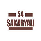 54 Sakaryalı Araba Sticker 17x17 Cm Kahverengi
