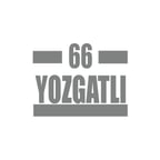 66 Yozgatlı Araba Sticker 17x17 Cm Gri