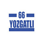 66 Yozgatlı Araba Sticker 17x17 Cm Mavi