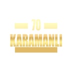 70 Karamanlı Araba Sticker 17x17 Cm Gold