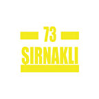 73 Şırnaklı Araba Sticker 17x17 Cm Sarı