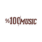 %100 Music Araba Sticker 17x17 Cm Kahverengi