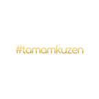 #tamamkuzen Araba Sticker 17x17 Cm Gold
