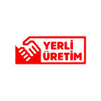 Yerli Üretim Araba Sticker 17x17 Cm Kırmızı