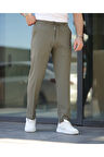 Slim Fit Likralı Jogger Pantolon