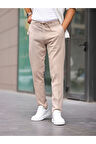 Slim Fit Likralı Jogger Pantolon