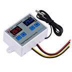 XK-W1010 Dijital Sıcaklık Kontrol Cihazı C/F 220V 10A Termostat Termometre
