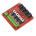 4 Kanal Mosfet Sürücü Modül Pwm Hız Kontrol Motor Selenoid Valf Anahtar Led Lamba Dimmer