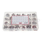 1200 Adet 2pF/100nF Seramik Mercimek Kondansatör Seti 24 Farklı Değerde - Kutulu