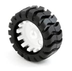 N20 Tekerlek 43X18 mm Kauçuk – 3 mm D Şaftlı Motor Uyumlu