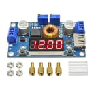 XL4015 75W 5A DC-DC Voltmetre Ekranlı (4Digits) Voltaj Düşürücü Modül(Usb Çıkışlı)