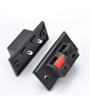 2 li Hoparlör Terminali Kablo Soketi