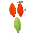 Lilyum Zambak Silikon Şeker Hamuru, Sabun, Mum Kalıp