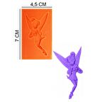 Tinker Bell Silikon Şeker Hamuru, Sabun, Mum Kalıp