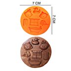 Bebek Banyo Silikon Şeker Hamuru, Sabun, Mum Kalıp